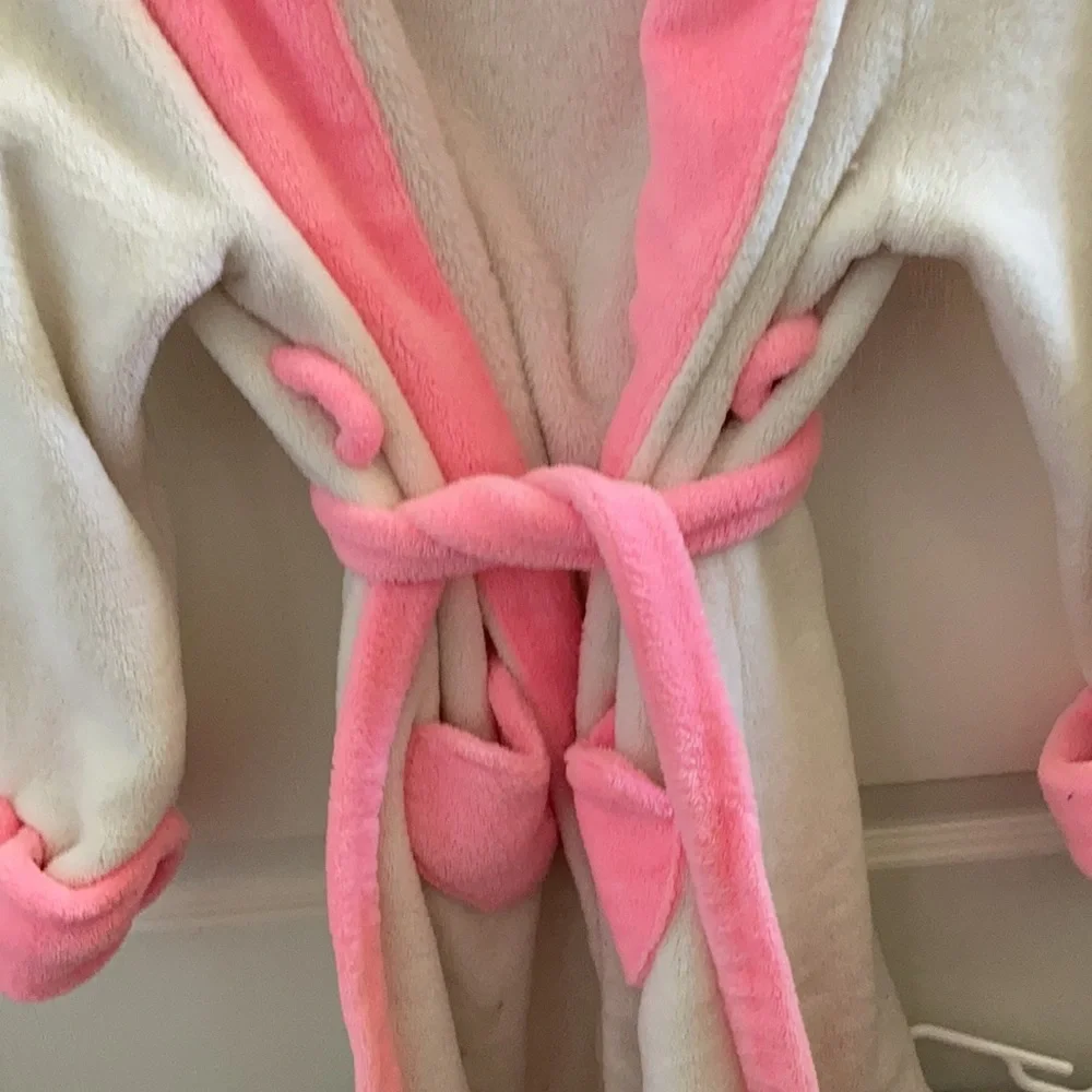 FINAL MARKDOWN GAP kids fleece wrap robe 8
